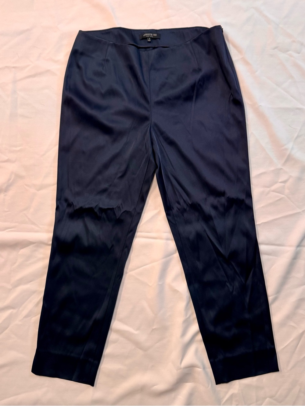 Lafayette 148 New York satin capri pants. Size 8